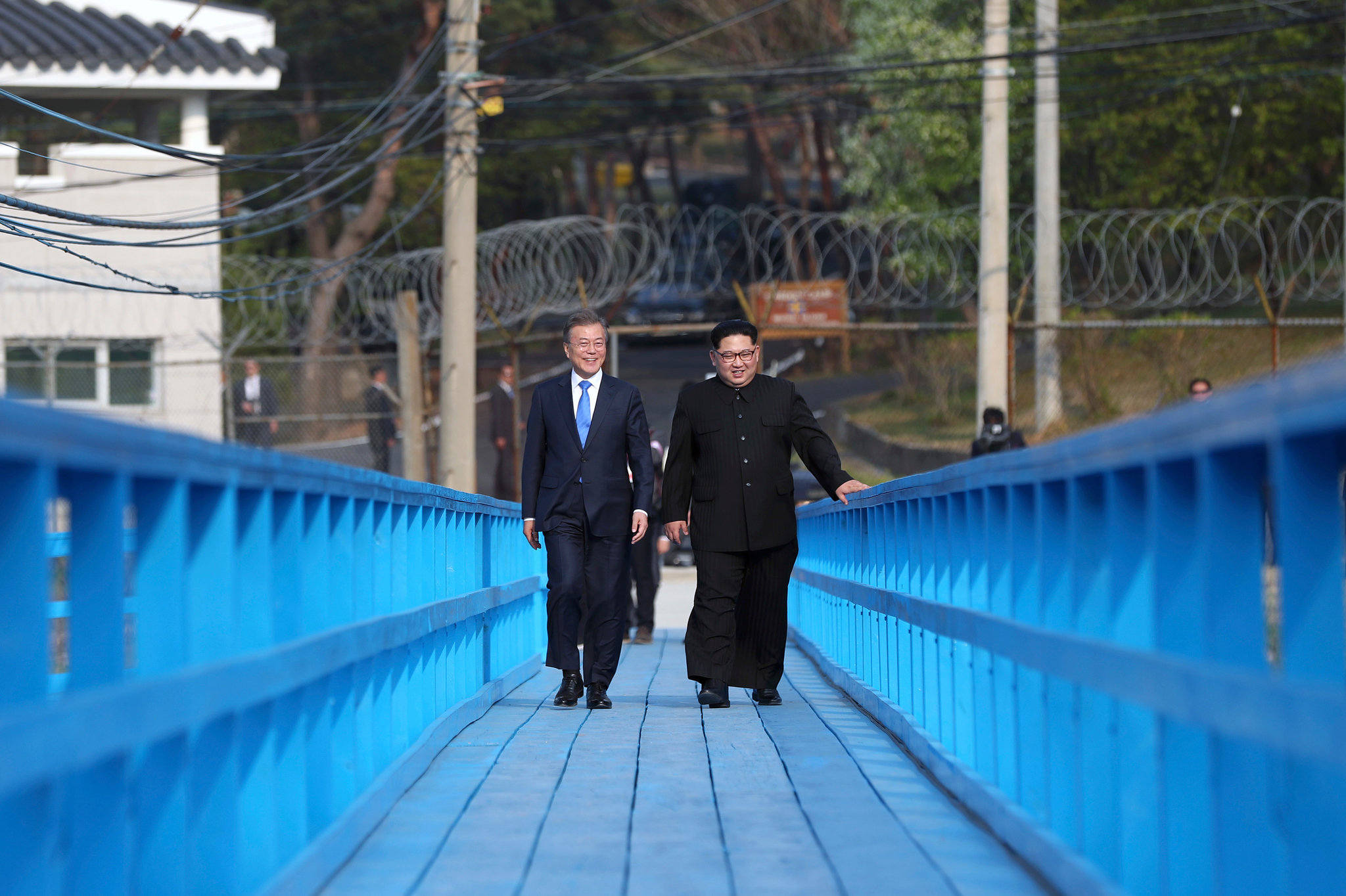 Inter-Korean summit at Panmunjeom in April 2018